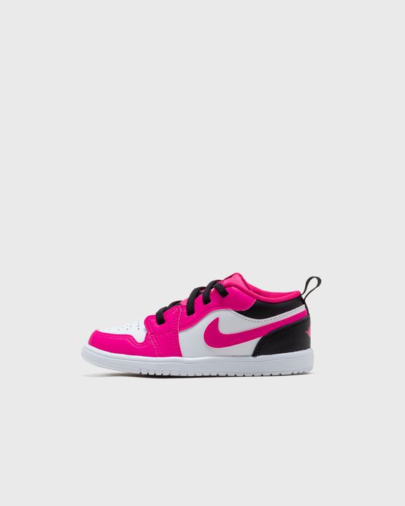 Jordan JORDAN 1 LOW ALT (TD) Pink/White - WHITE/FIERCE PINK-BLACK