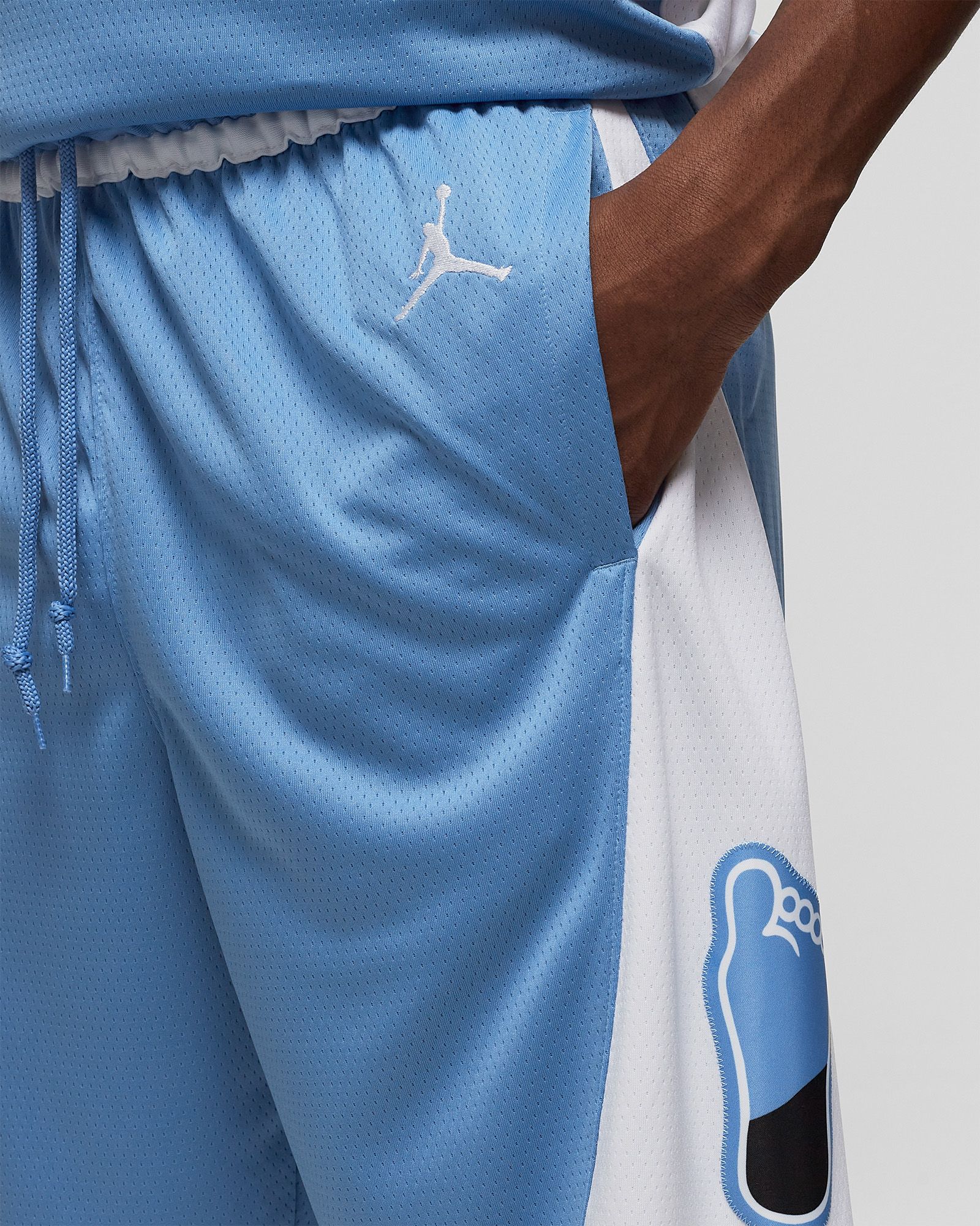 UNC College Retro Shorts Limited Away
