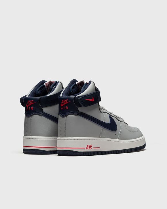 Nike air force 1 zwart online rood