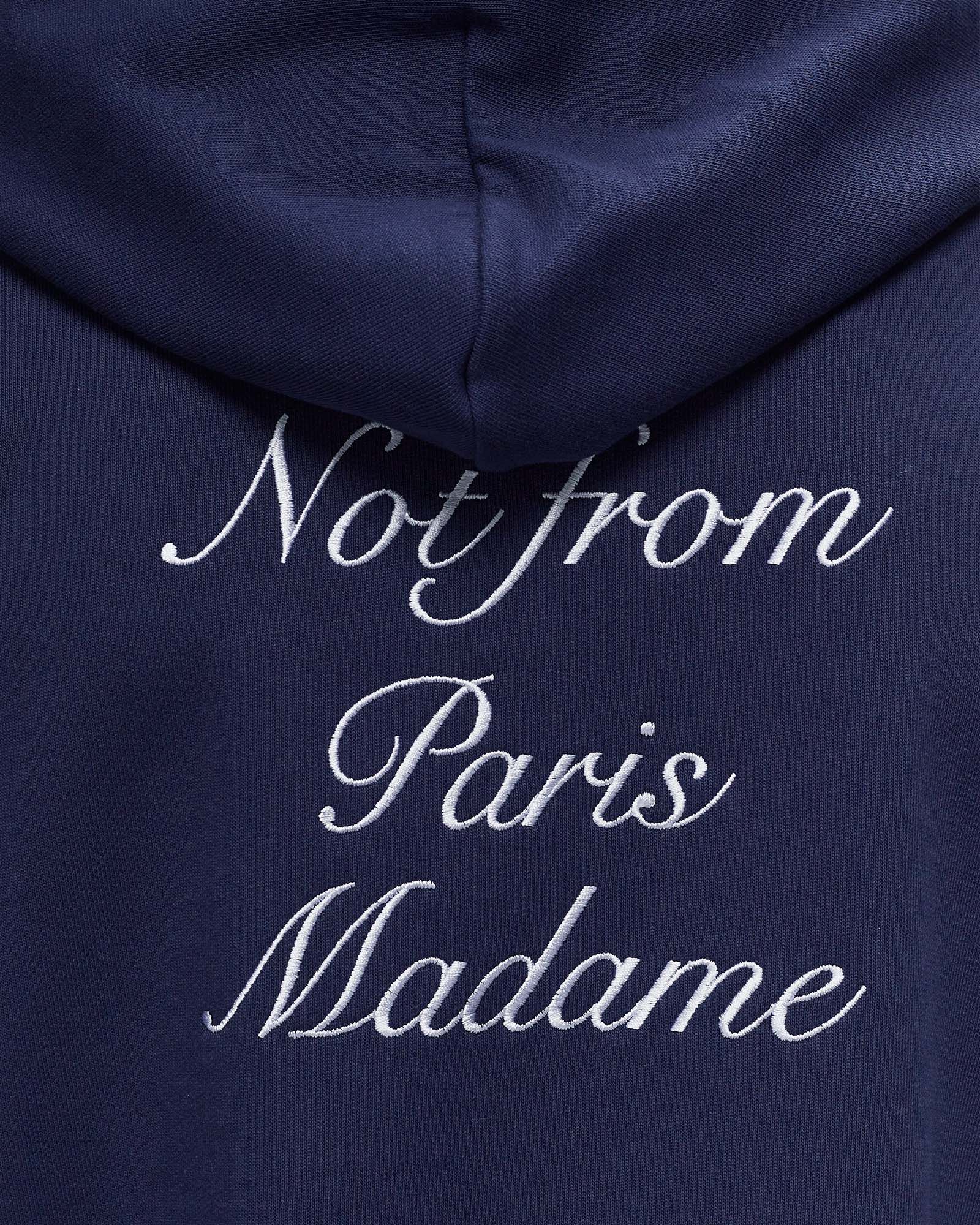 Le Hoodie Slogan Calligraphy