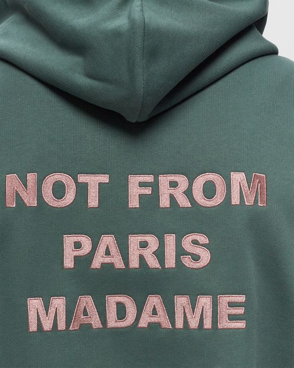 Drôle de Monsieur Le Hoodie Slogan Green | BSTN Store