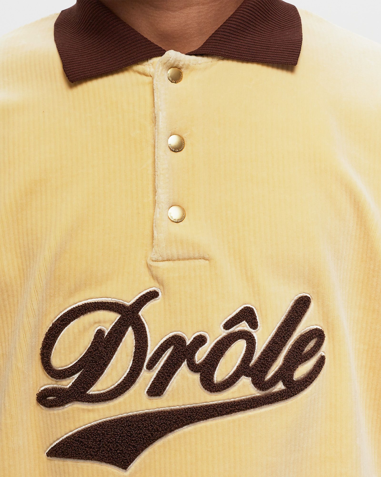 Le Polo Drôle Velours