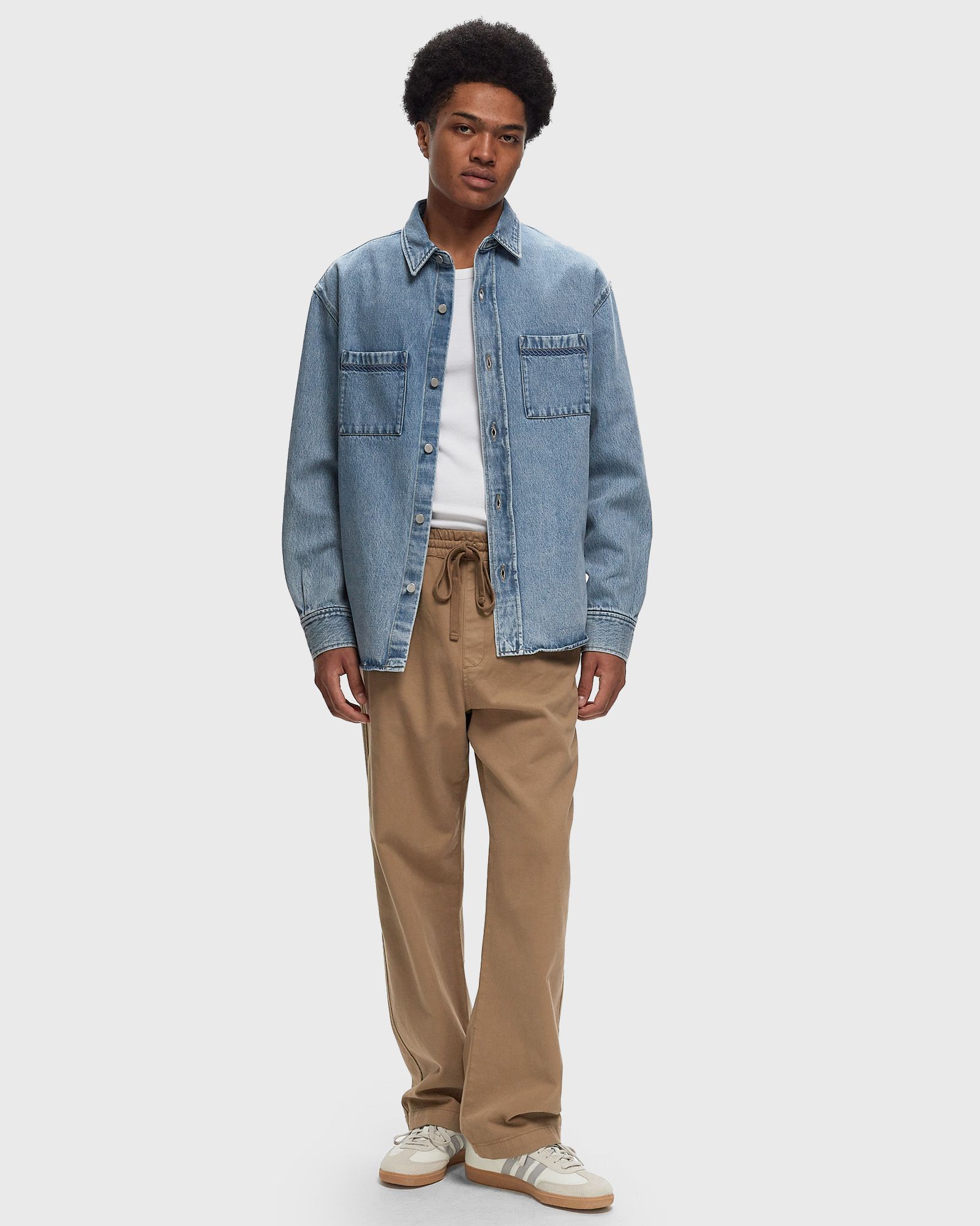 La Chemise Denim Tressée