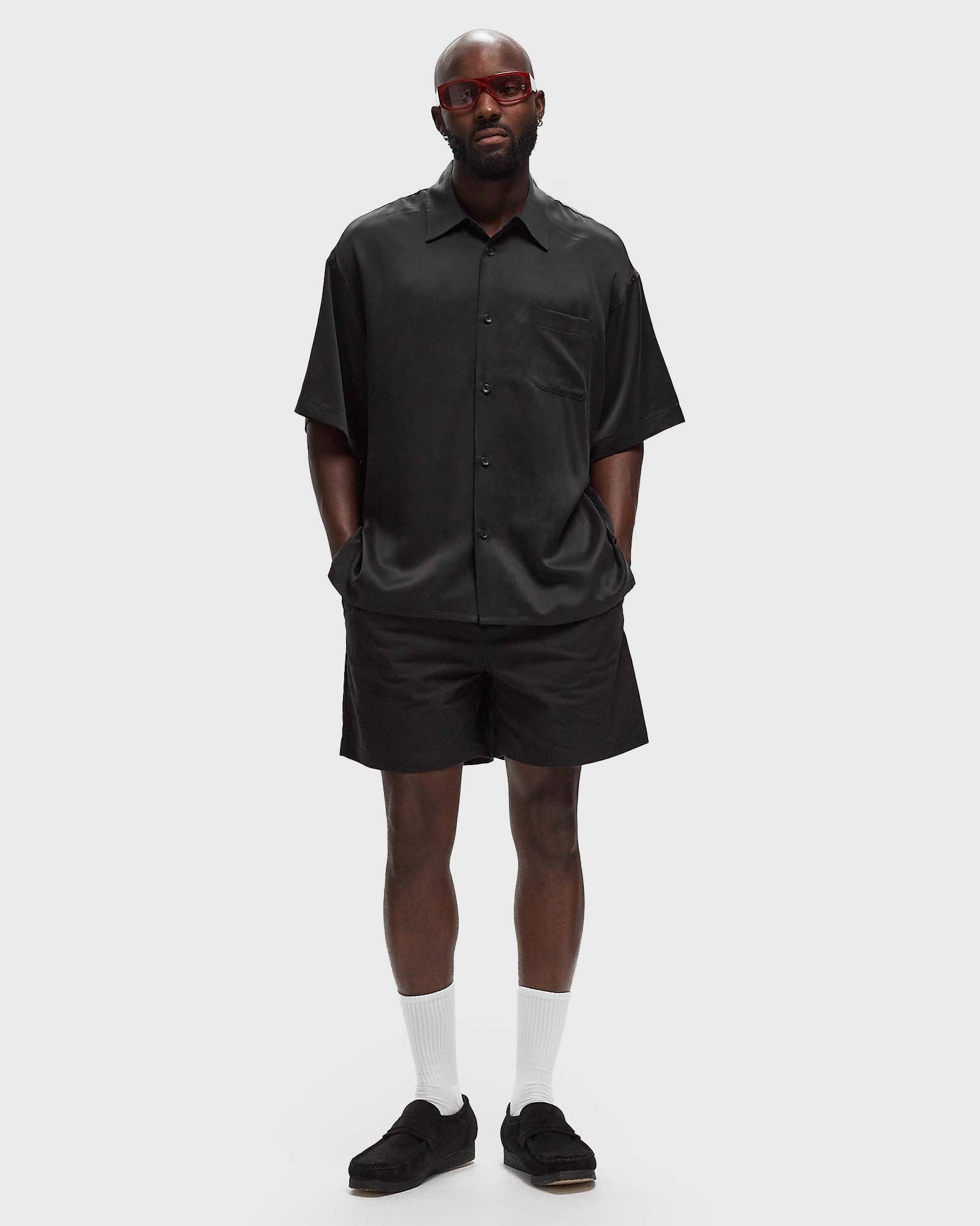 BRUSHED SILK BUTTON UP