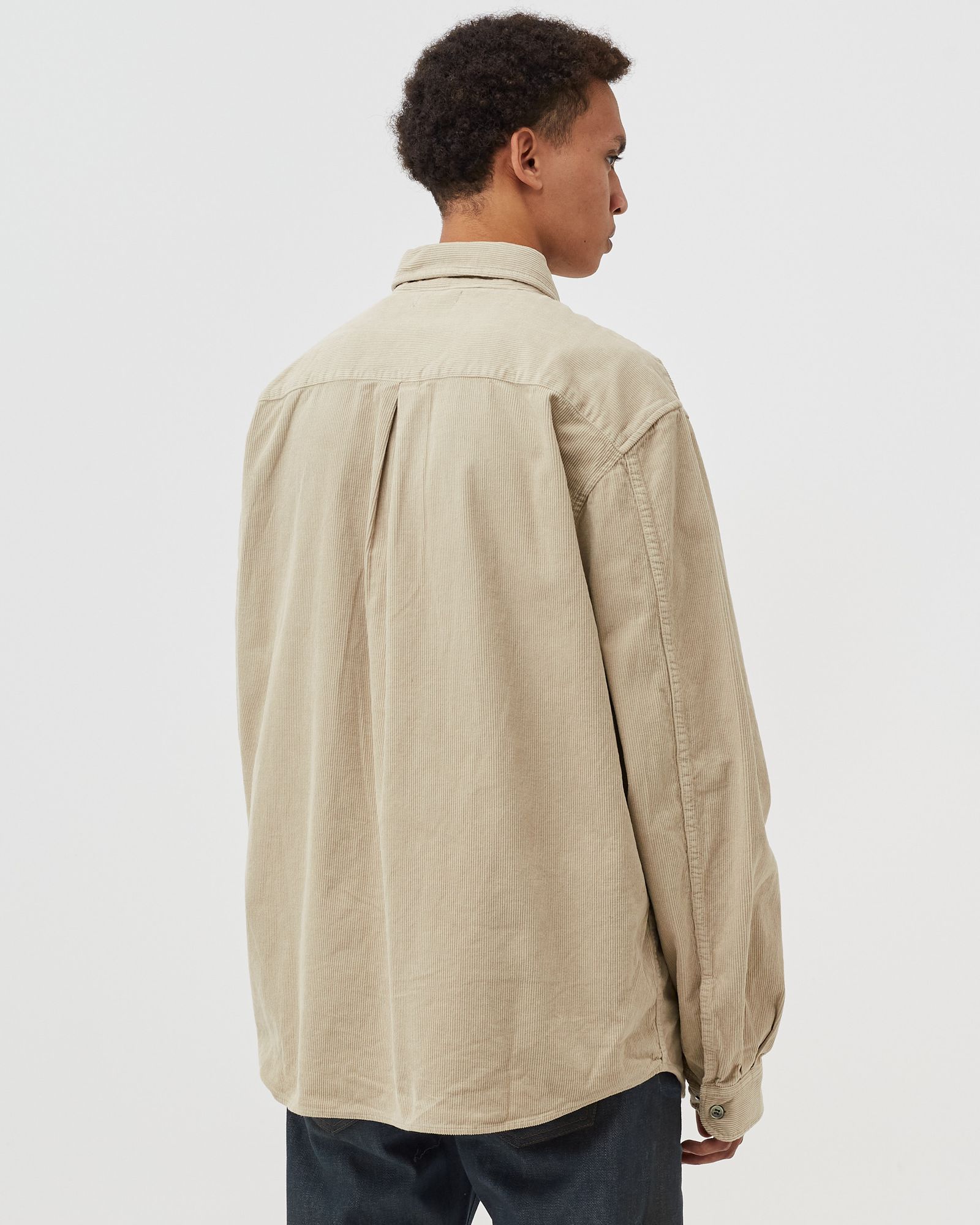 CORDUROY CLOAK BUTTON UP