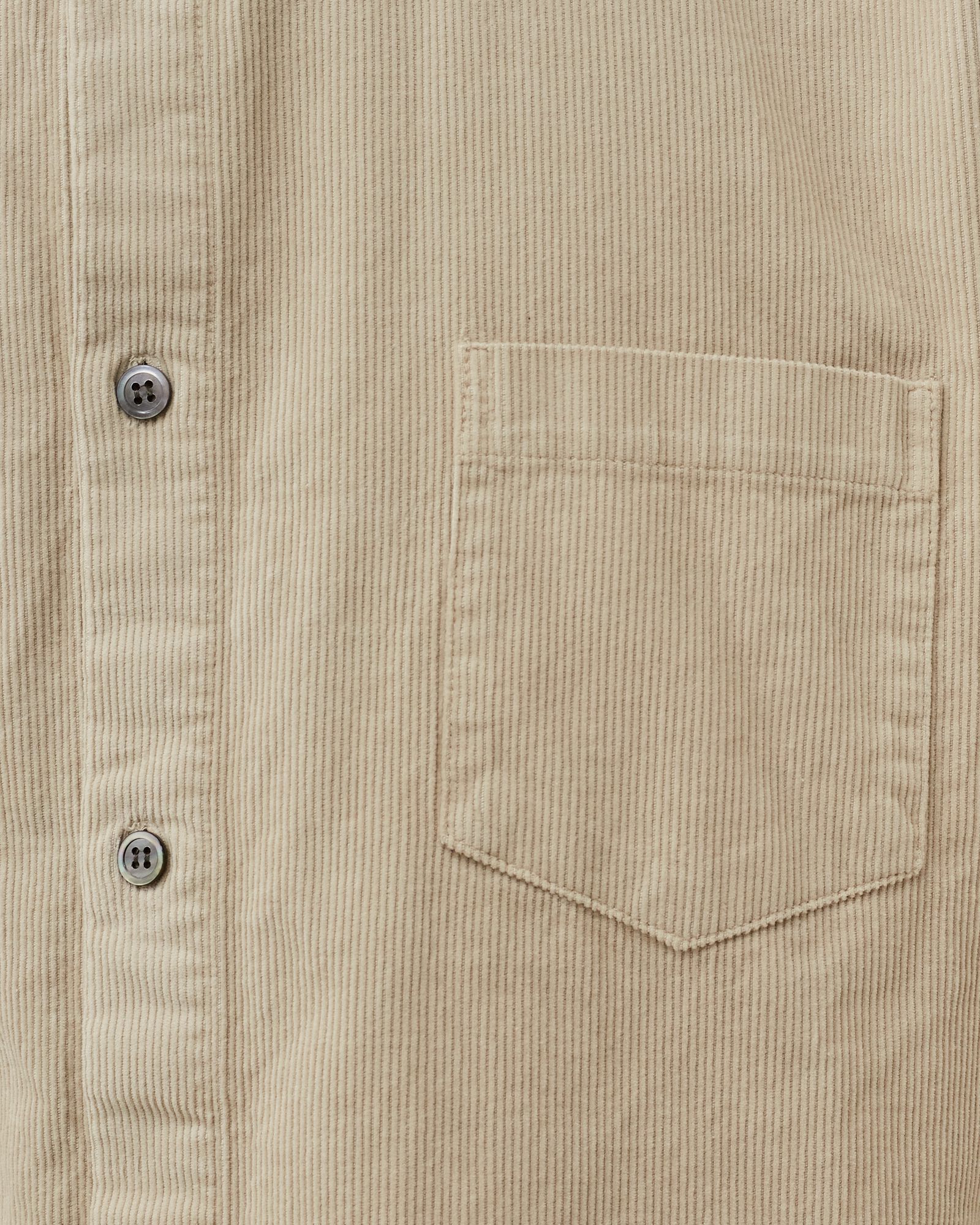 CORDUROY CLOAK BUTTON UP