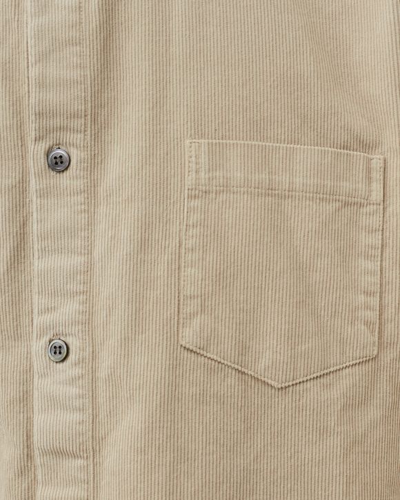 CORDUROY CLOAK BUTTON UP
