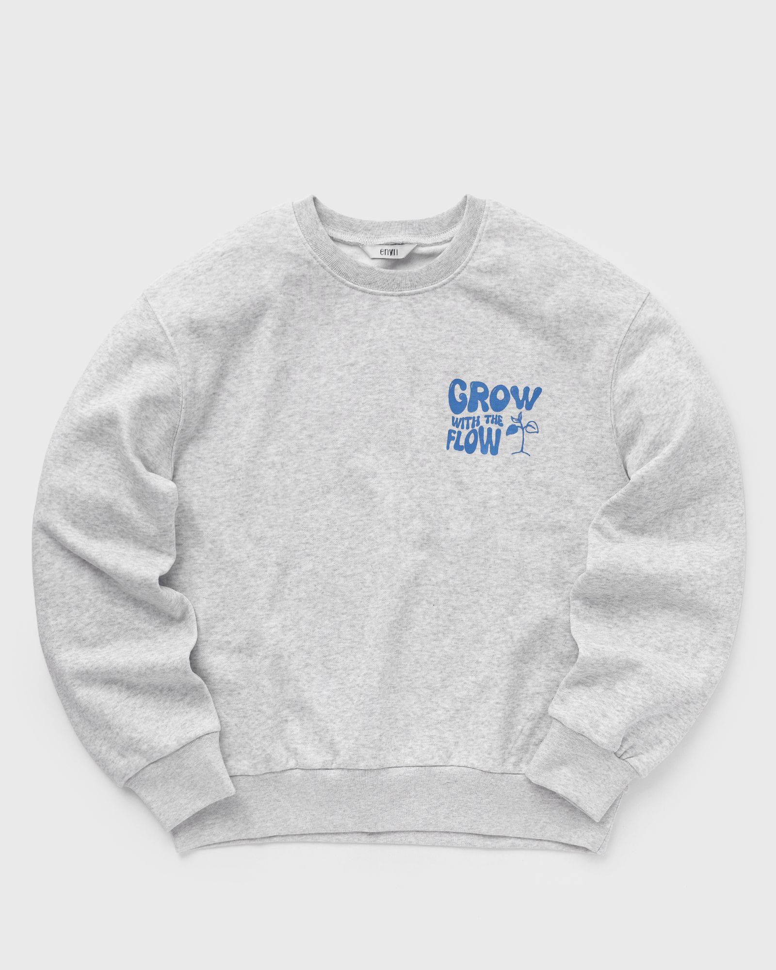 Envii - entour ls sweat print 7040 women sweatshirts grey in größe:m