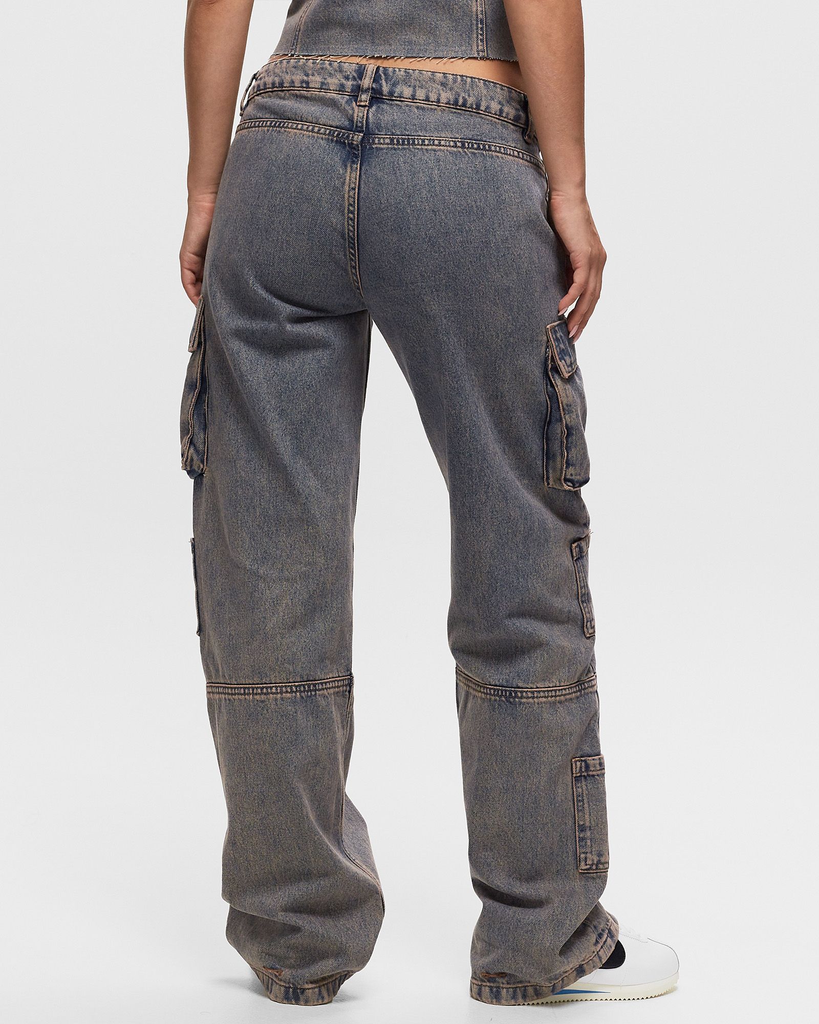 ENBESS CARGO JEANS 6856