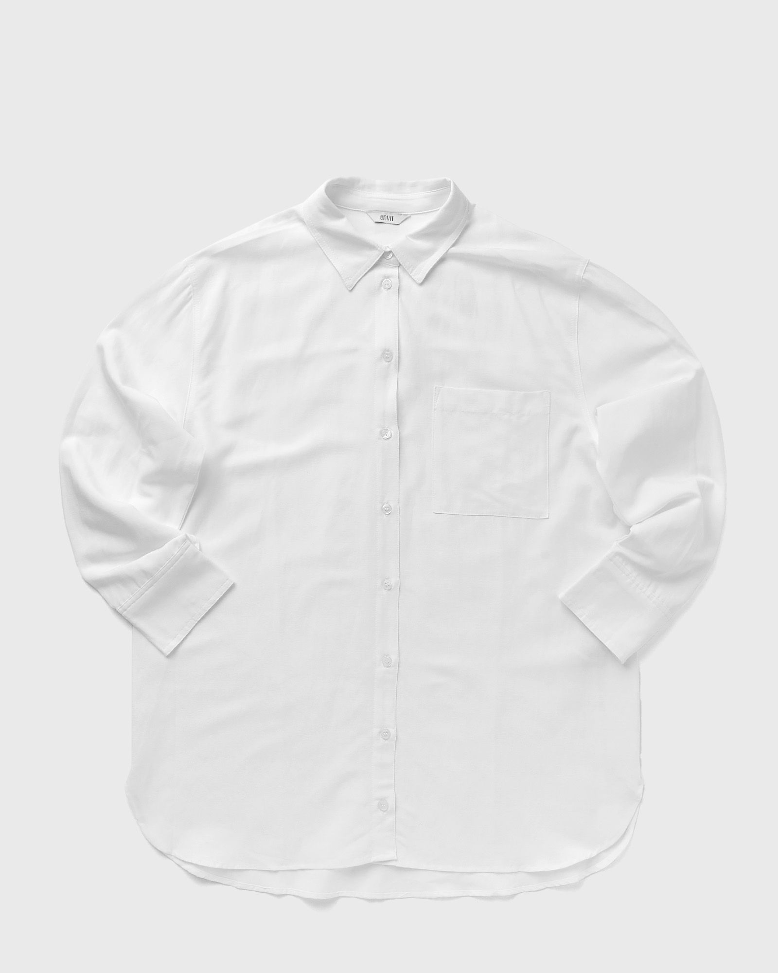 Envii - ensplit ls shirt 6903 women shirts & blouses white in größe:m