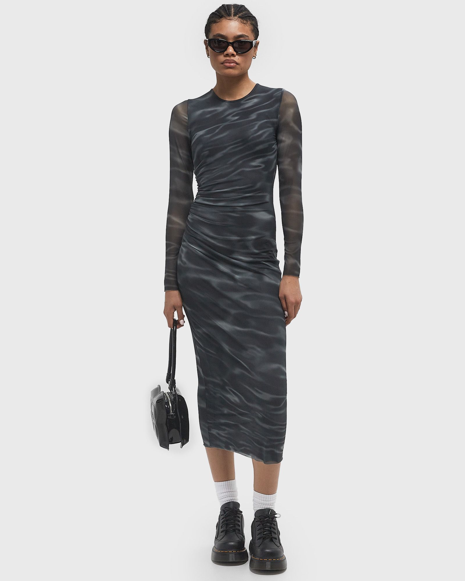 ENLOMOND LS DRESS AOP 7042