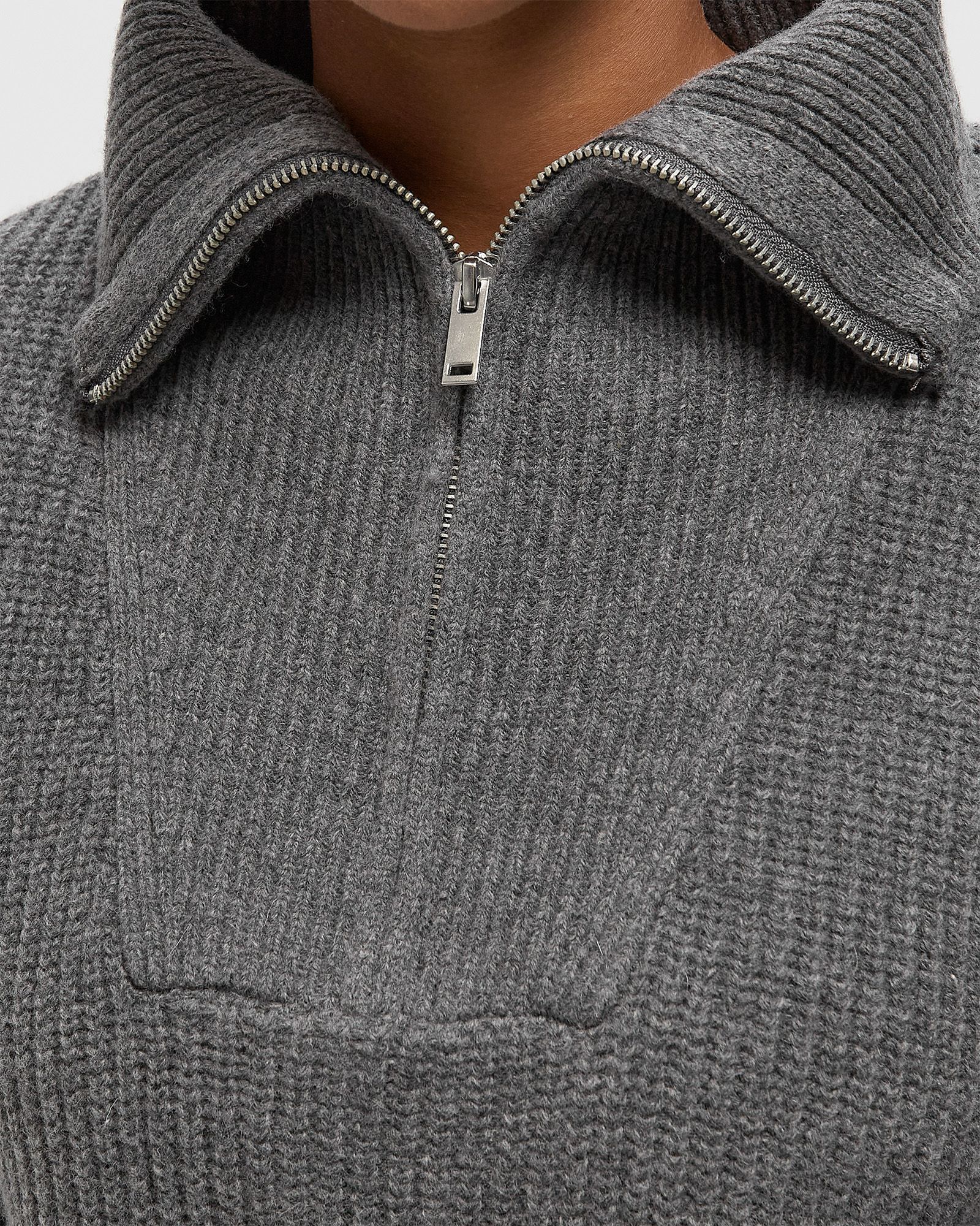 ENWASHINGTON LS HALF ZIP KNIT 7284