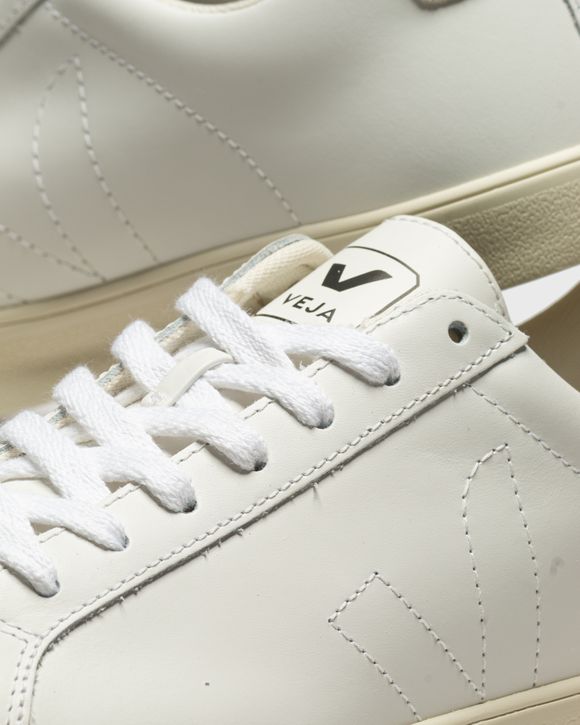 Esplar white leather on sale trainers