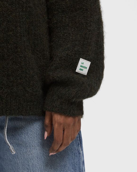 Ameri VINTAGE - ぶぅ Men's sweatshirt Izubird - VINTAGE CARBON 52 Long sleeve