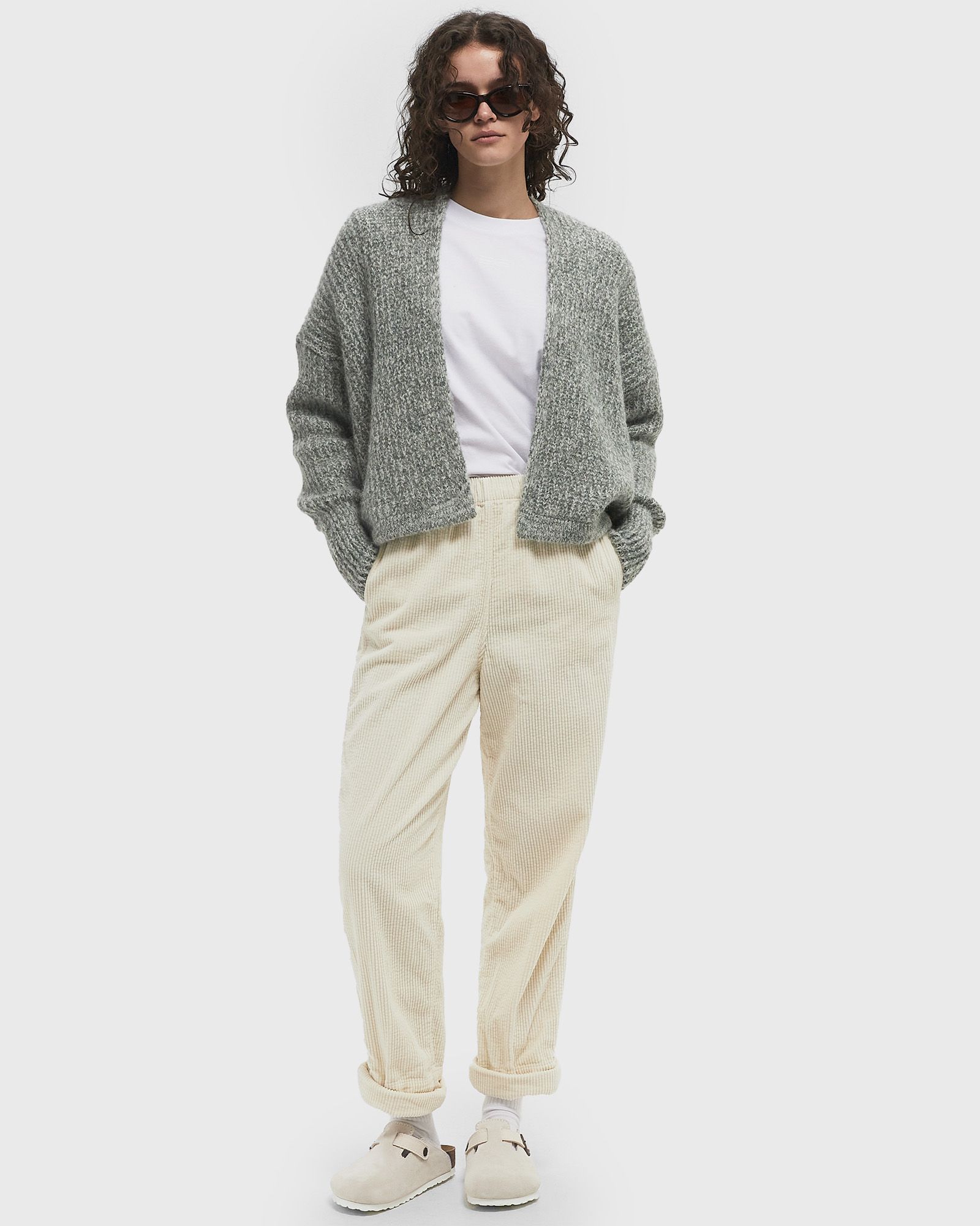 American Vintage CARDIGAN EAST Grey | BSTN Store