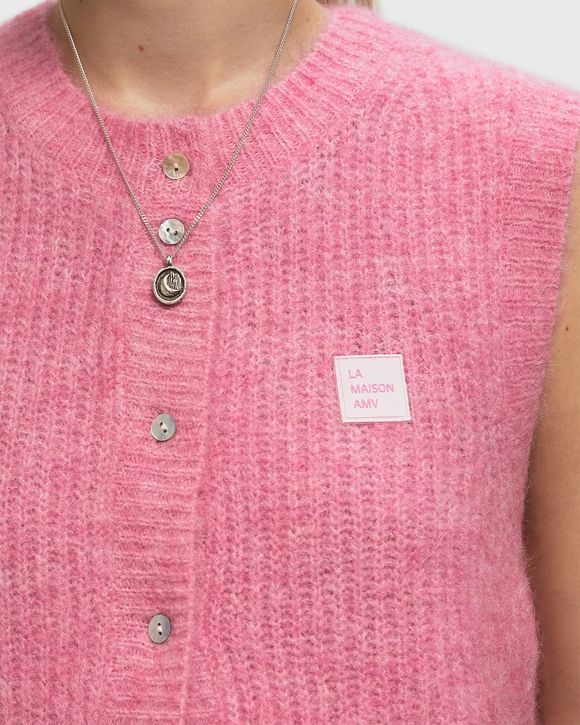 ニット/セーター Ameri VINTAGE - Ameri UNDRESSED LOOP OVER KNIT VEST Ameri（アメリ）の「WALLART LIKE JACQUARD KNIT VEST（ニット