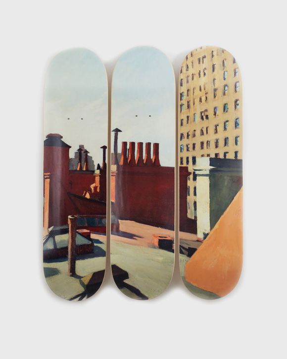 The Skateroom Edward Hopper City Roofs Deck