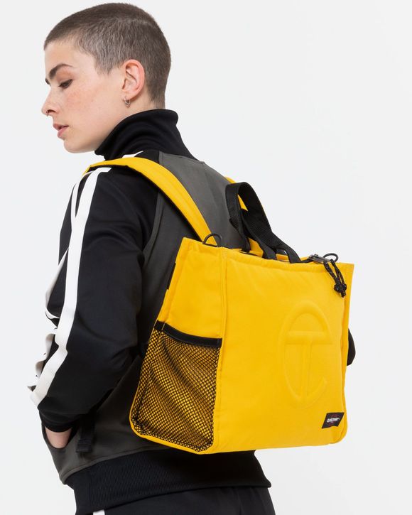 Telfar x Eastpak Large Duffle Yellow in Polyester with Silver-tone - US