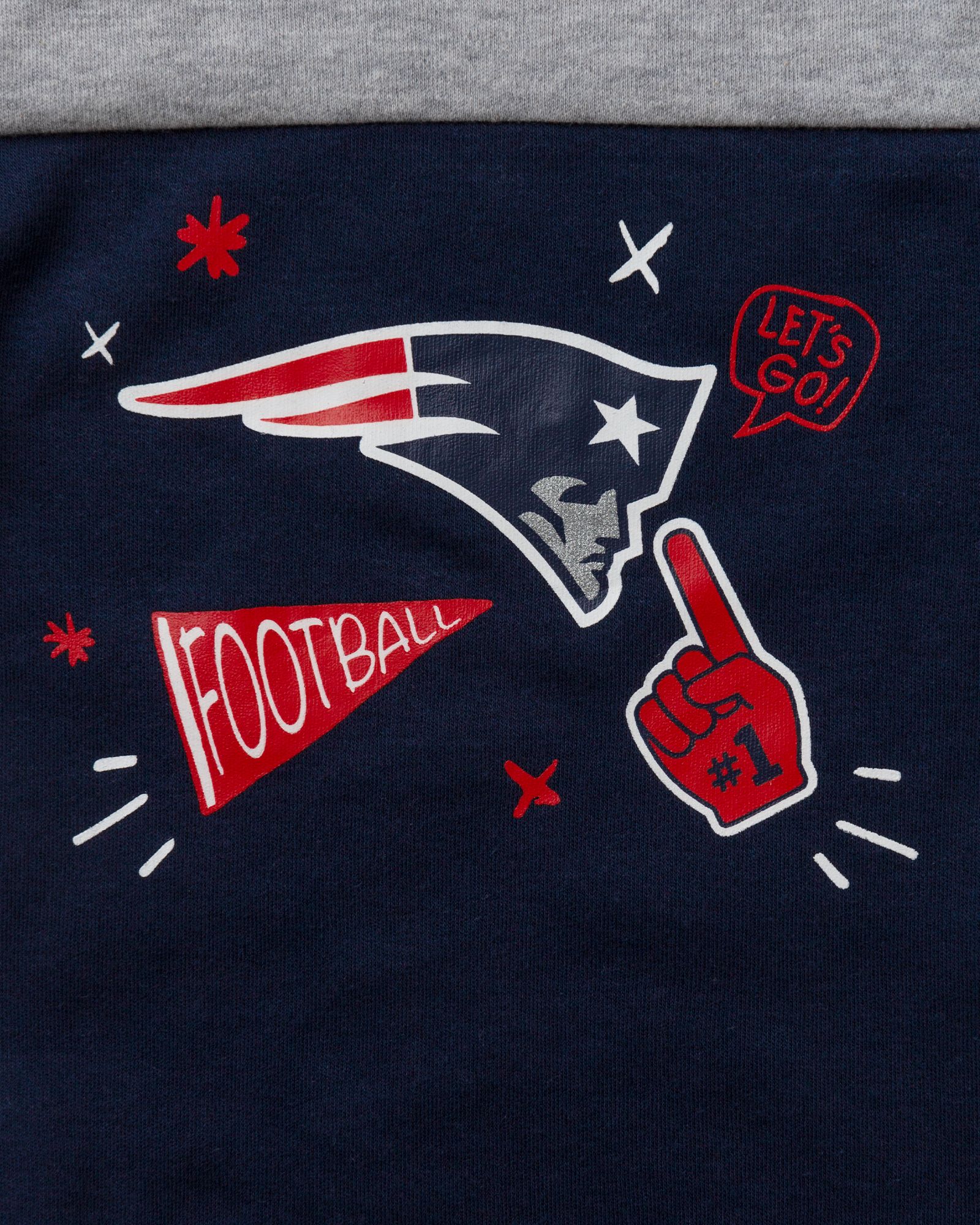 TACKLE CREEPER BIB & BOOTIE SET PATRIOTS