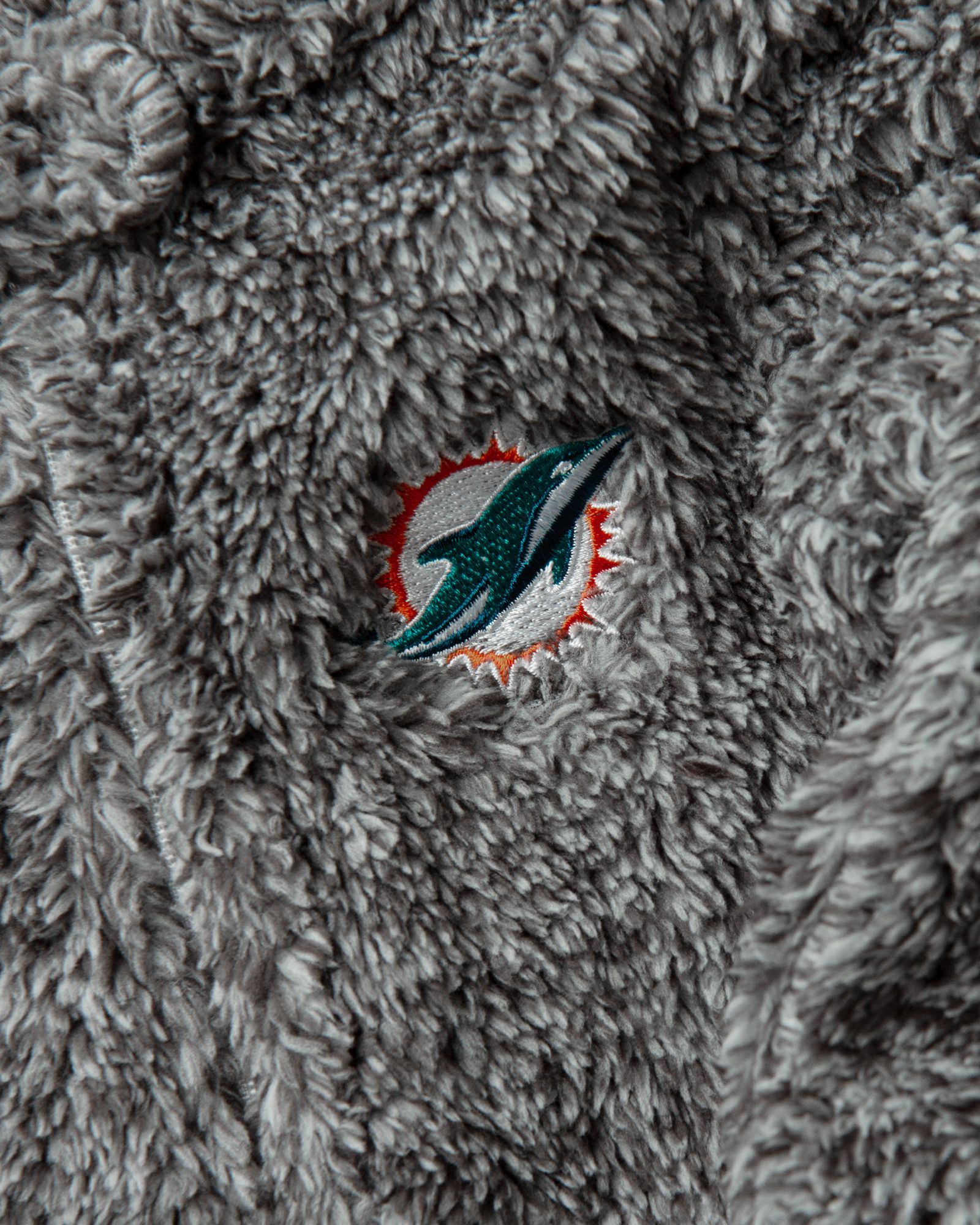 DOLPHINS GAME NAP TEDDY FLEECE BUNTING