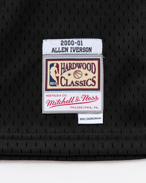 NBA SWINGMAN JERSEY PHILADELPHIA 76ERS ROAD 2000-2001 ALLEN IVERSON #3