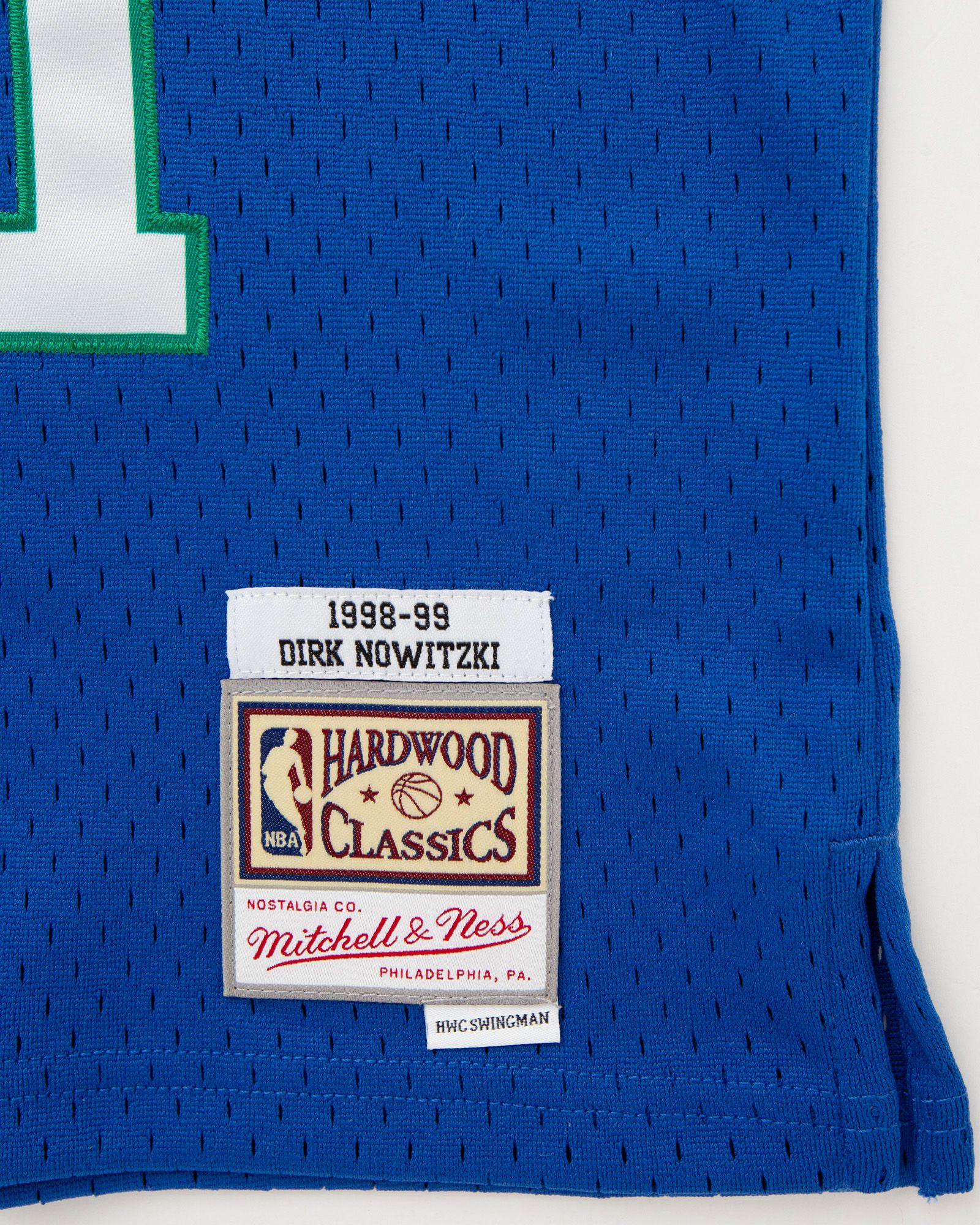 NBA SWINGMAN JERSEY DALLAS MAVERICKS ROAD DIRK NOWITZKI #41