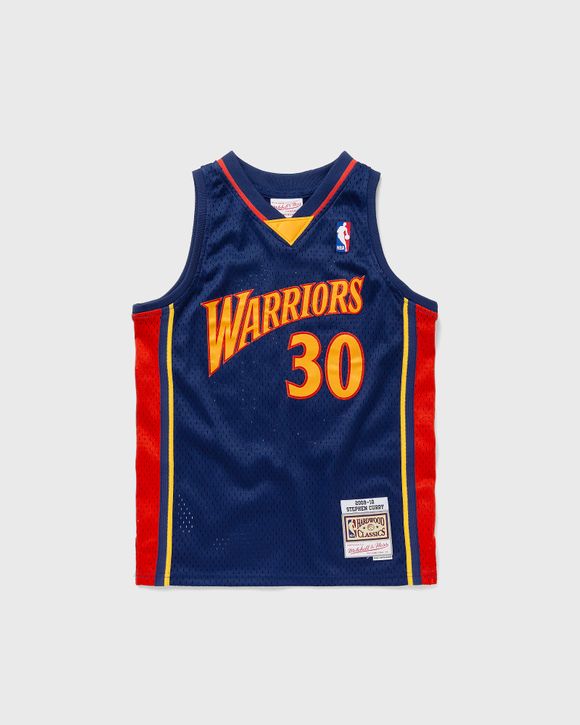 Mitchell & Ness NBA SWINGMAN JERSEY GOLDEN STATE WARRIORS ROAD 2009 STEPHEN  CURRY #30 Blue