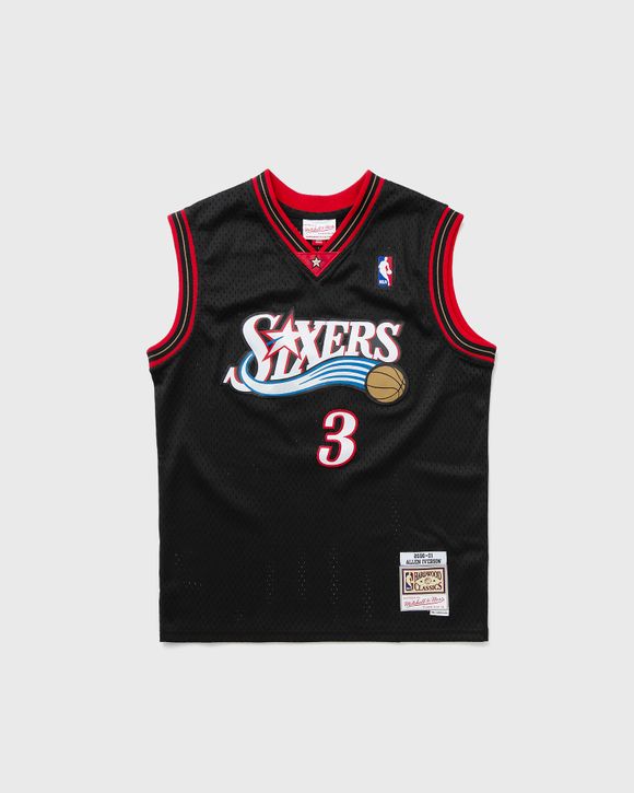NBA SWINGMAN JERSEY PHILADELPHIA 76ERS ROAD 2000-01 ALLEN IVERSON #3