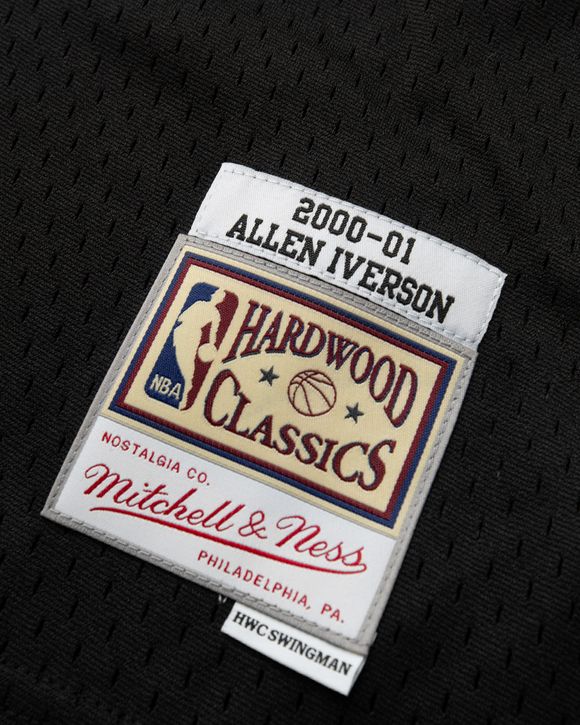 NBA SWINGMAN JERSEY PHILADELPHIA 76ERS ROAD 2000-01 ALLEN IVERSON #3