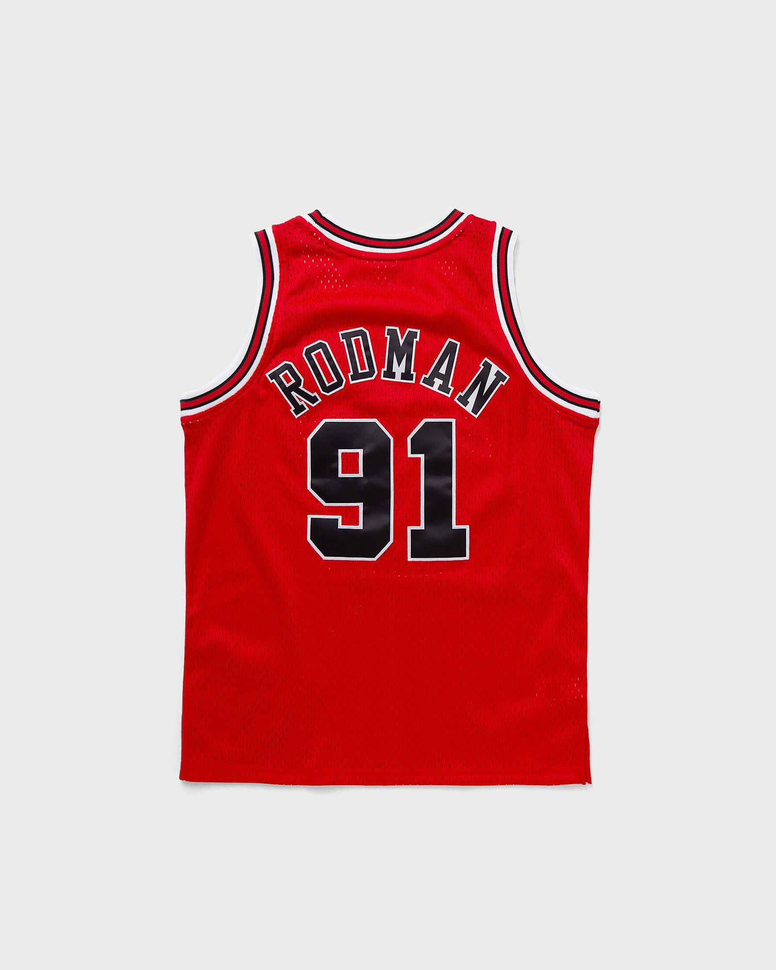 NBA SWINGMAN JERSEY CHICAGO BULLS ROAD 1997-98 DENNIS RODMAN #91