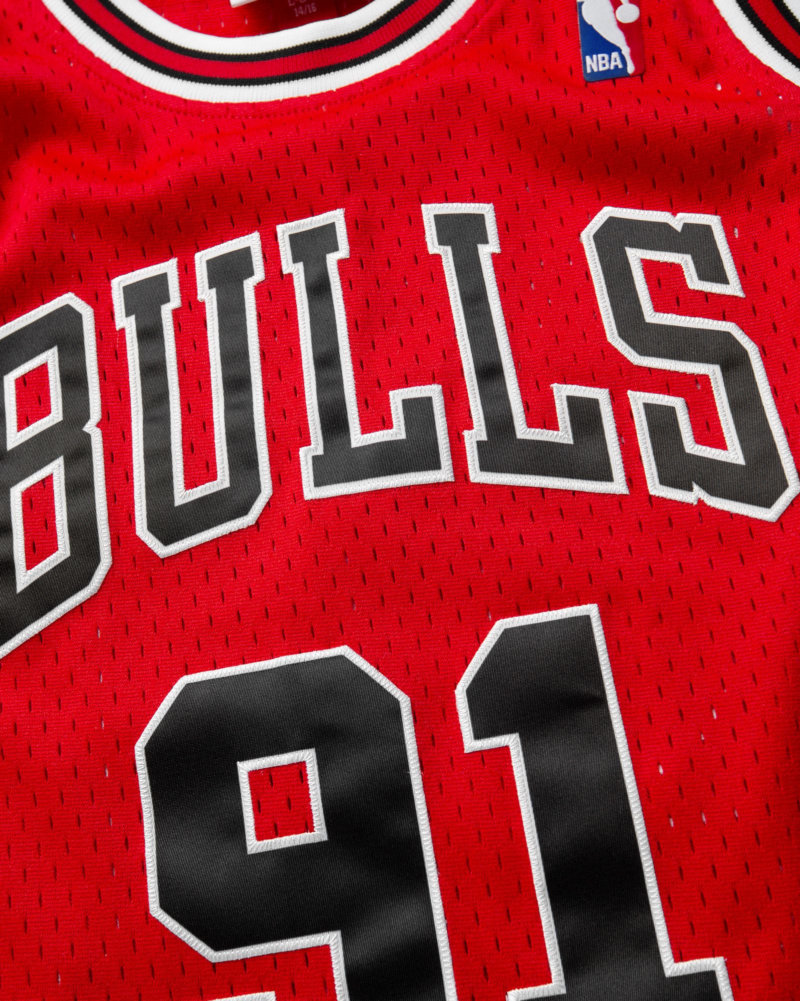 NBA SWINGMAN JERSEY CHICAGO BULLS ROAD 1997-98 DENNIS RODMAN #91