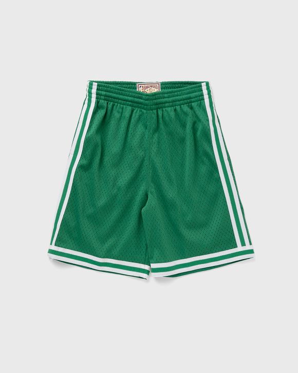 Boston Celtics NBA 1985 Ghost Green Camo Swingman Short By Mitchell & Ness  - Mens
