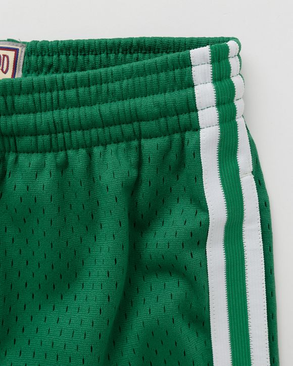 Boston Celtics NBA 1985 Ghost Green Camo Swingman Short By Mitchell & Ness  - Mens