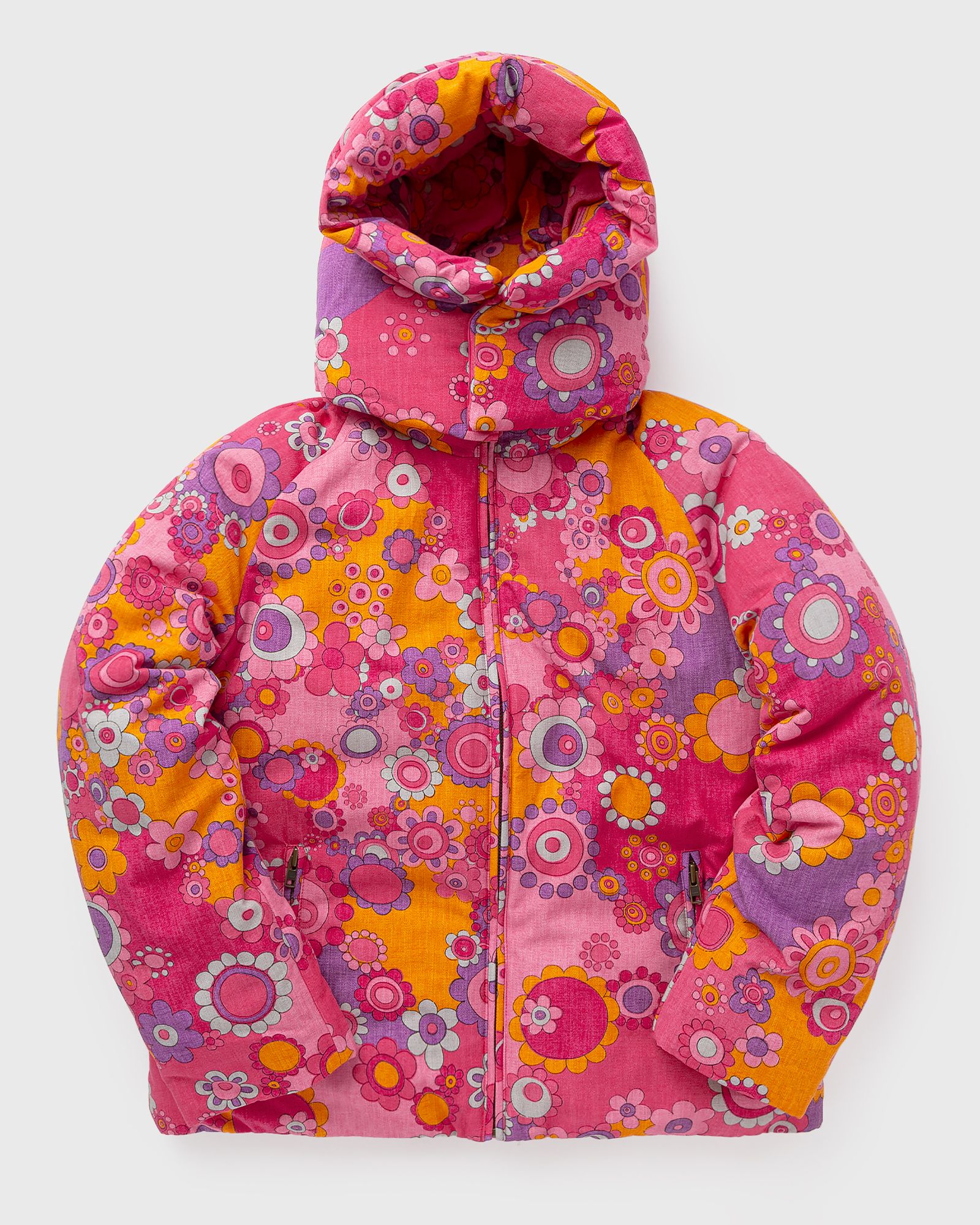 HOODED SNOWBOARD DOWN JACKET WOVEN