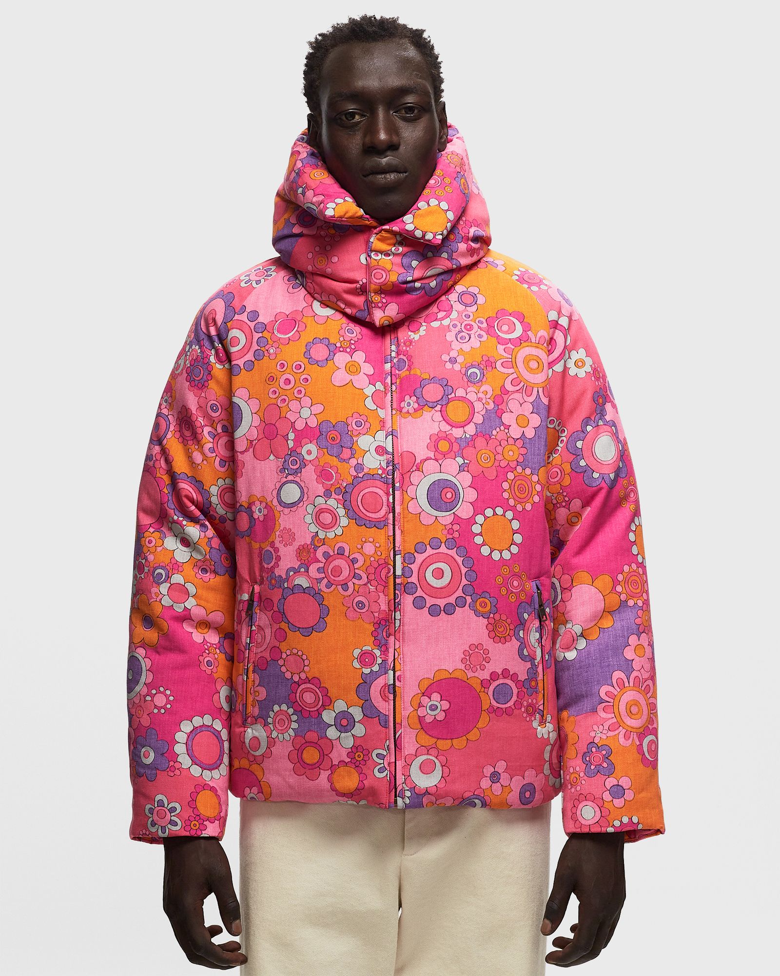 HOODED SNOWBOARD DOWN JACKET WOVEN