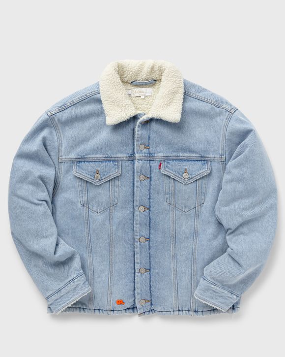 Levi's woven jacket full hot sale sleeve