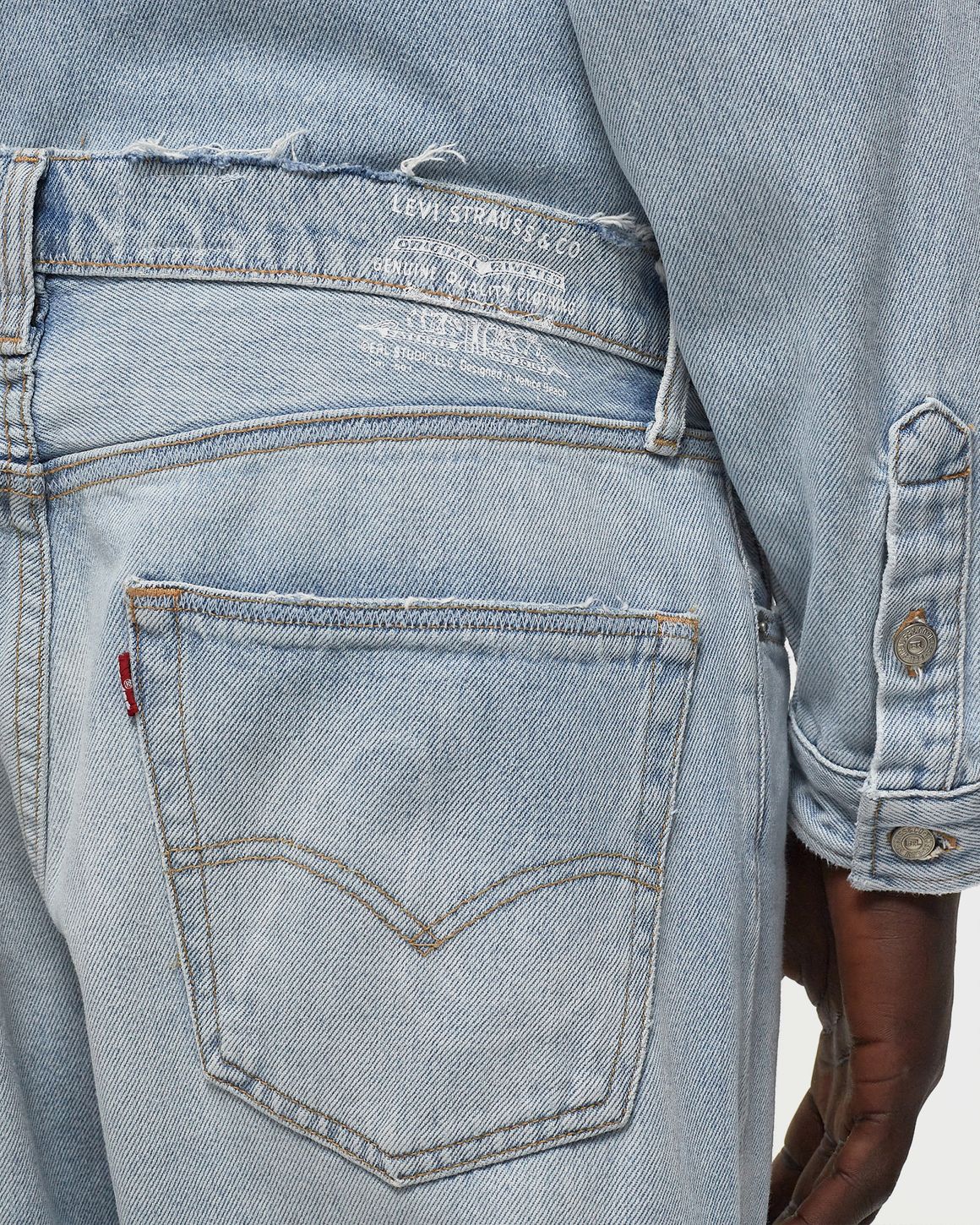 ERL ERL x LEVIS 501 DENIM WOVEN Blue | BSTN Store ERL ERL x LEVIS 501 DENIM WOVEN Blue | BSTN Store