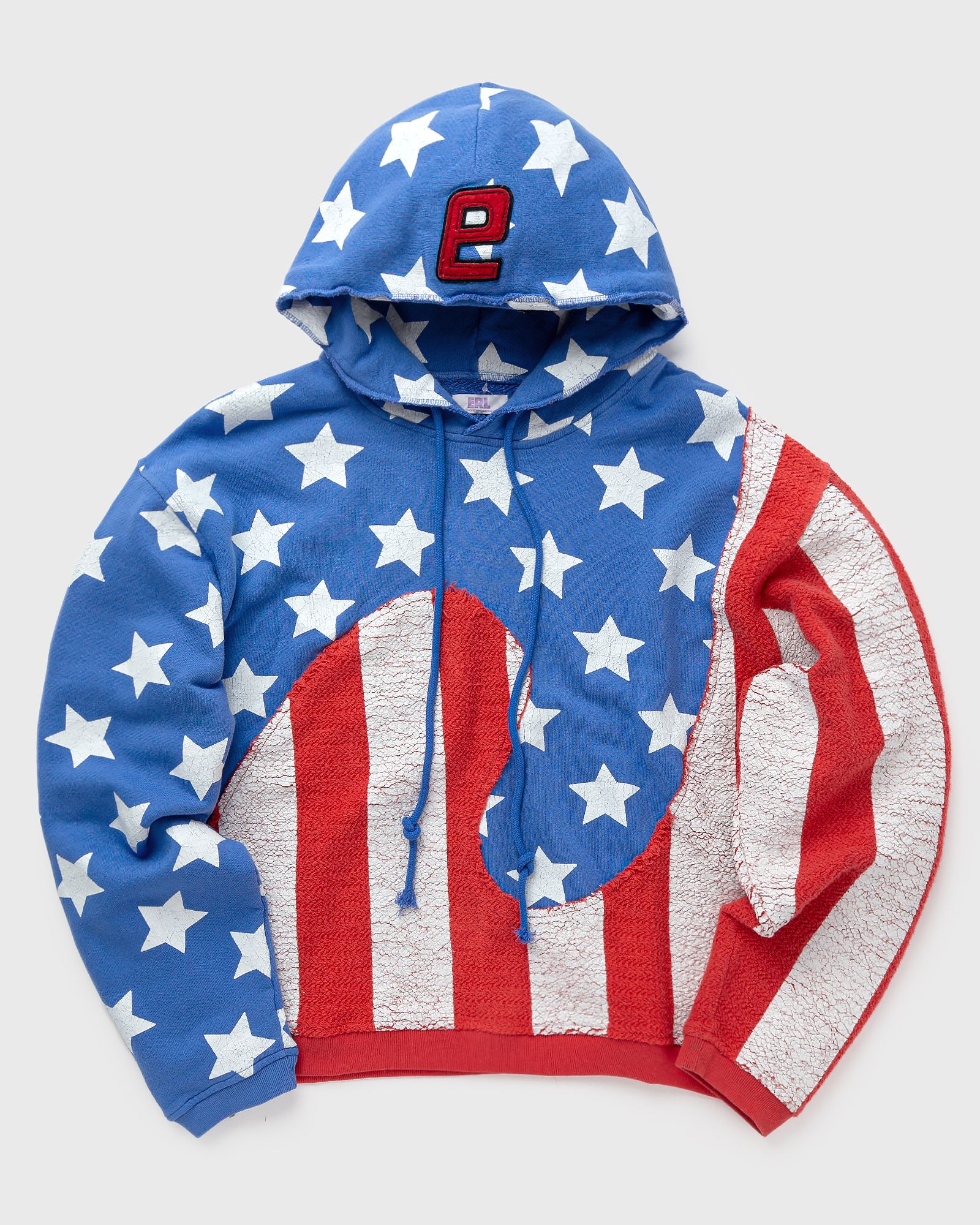STARS AND STRIPES SWIRL HOODIE KNIT