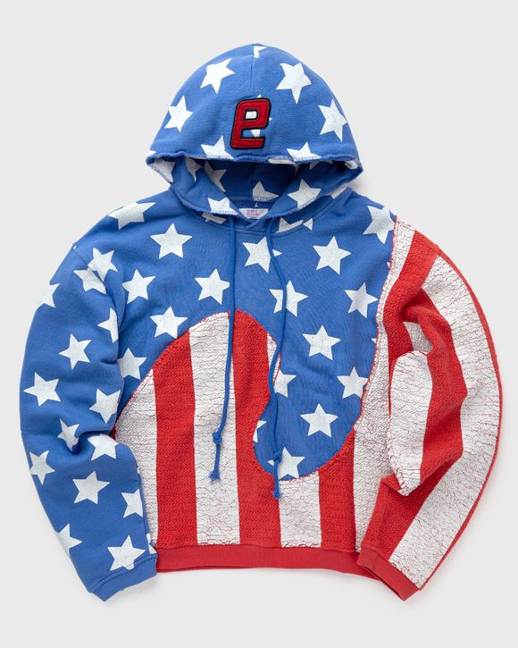 ERL STARS AND STRIPES SWIRL HOODIE KNIT Multi | BSTN Store
