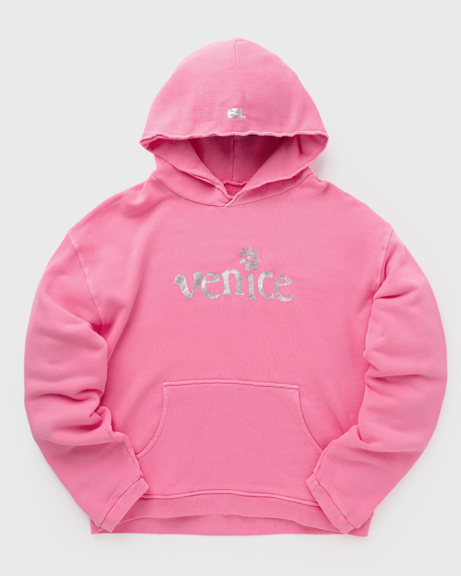ERL - silver printed venice hoodie knit men hoodies pink in größe:xl