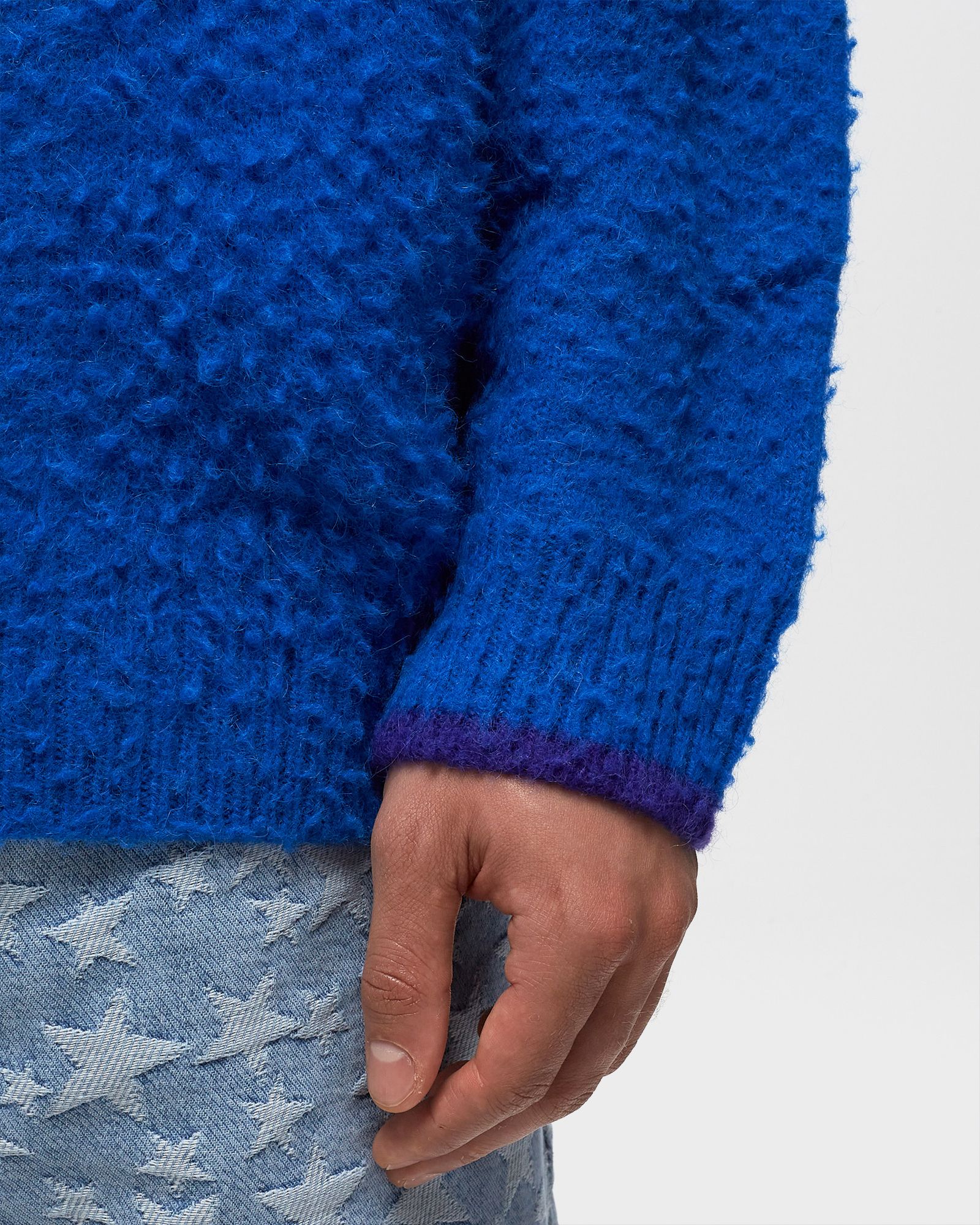 FOOTBALL VNECK SWEATER KNIT