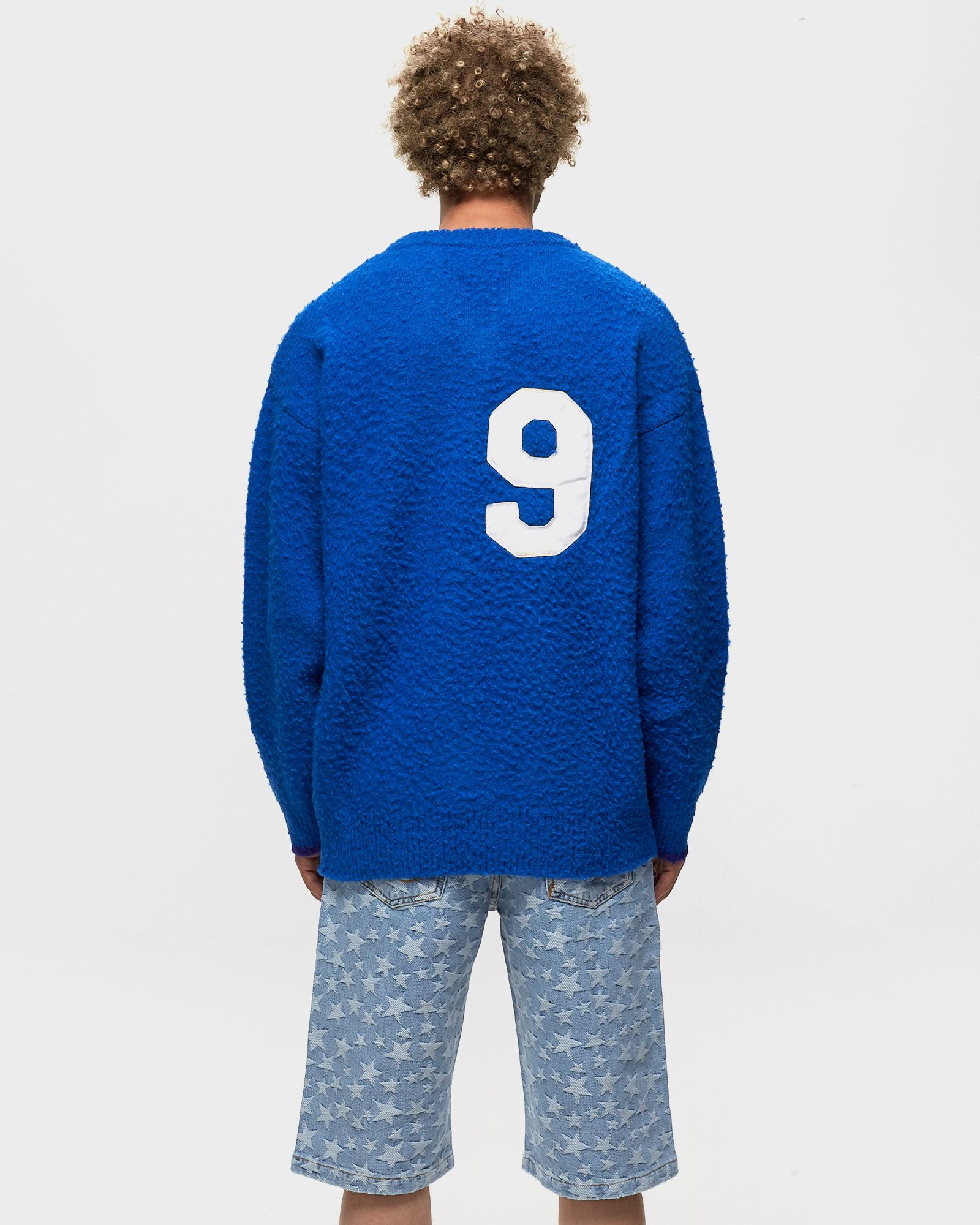 FOOTBALL VNECK SWEATER KNIT