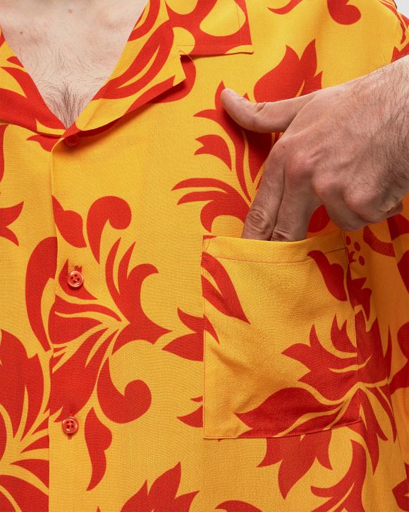 UNISEX PRINTED SHORT SLEEVE SHIRT WOVEN