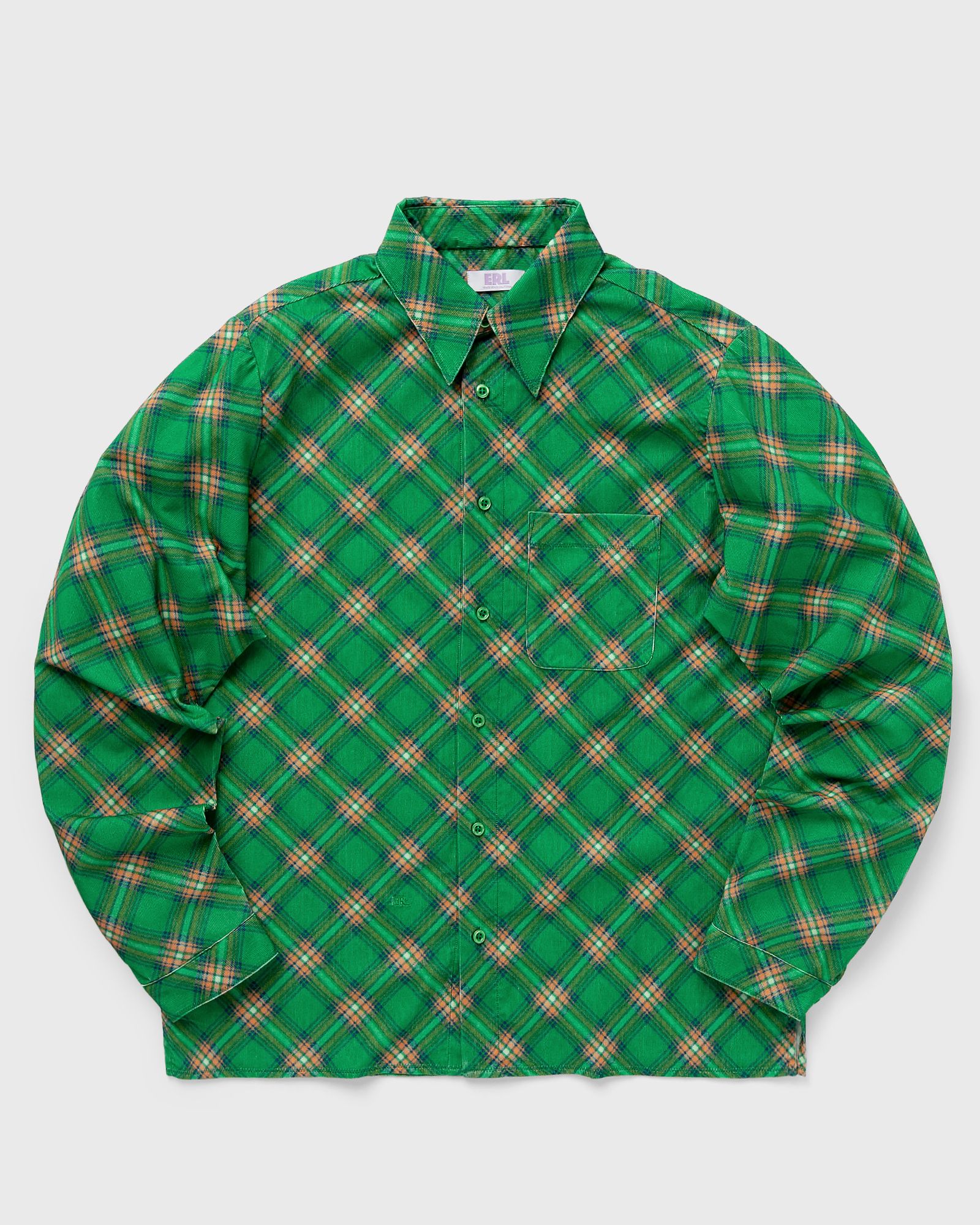 PLAID CORDUROY SHIRT WOVEN