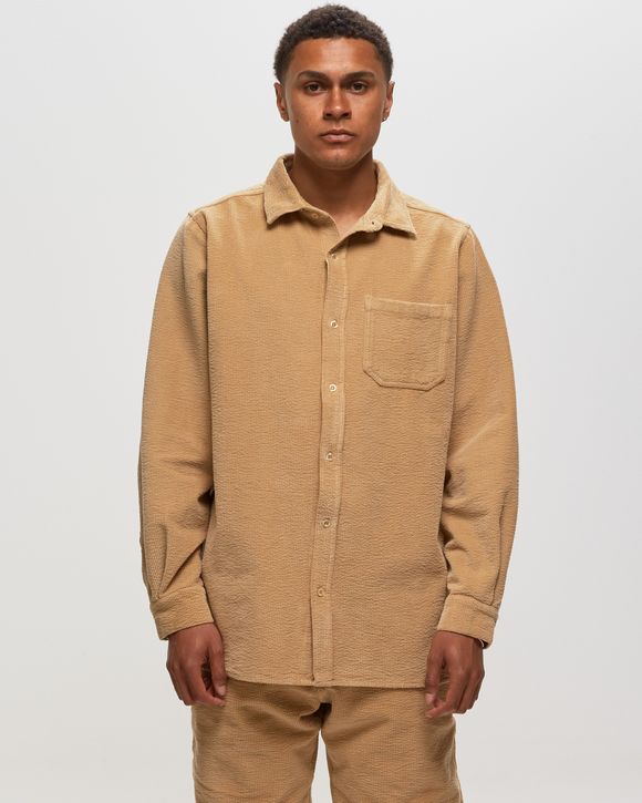 ERL CORDUROY SHIRT WOVEN Brown | BSTN Store