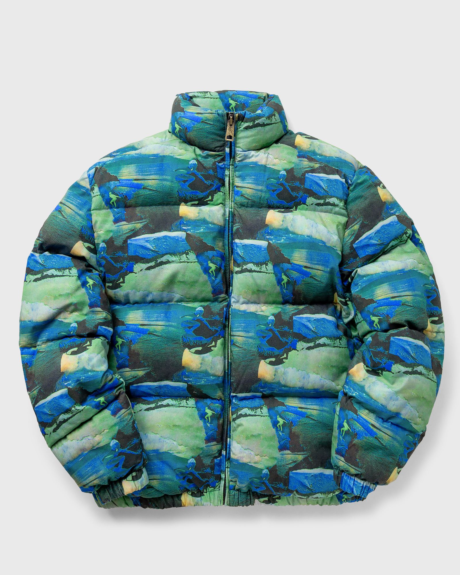 PRINTED QUILTED PUFFER WOVEN