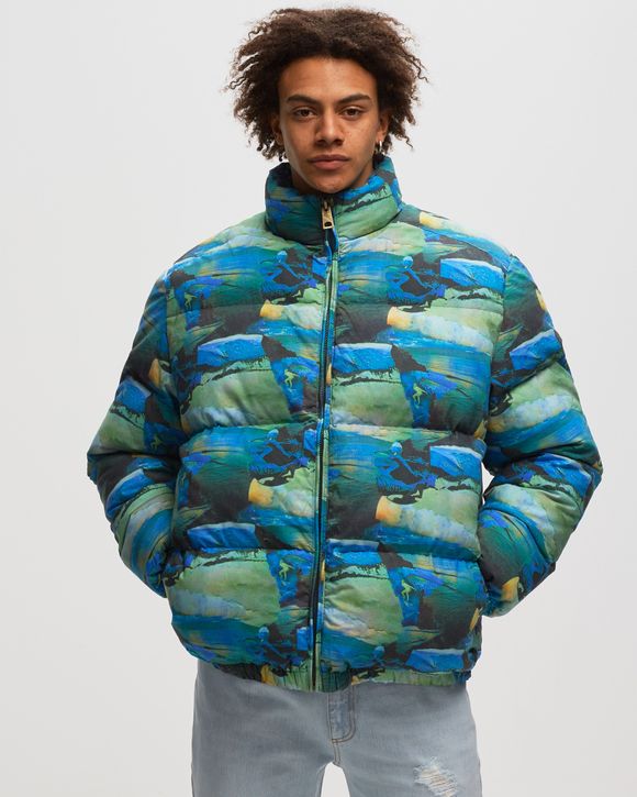 ERL graphic-print Bomber Jacket - Blue