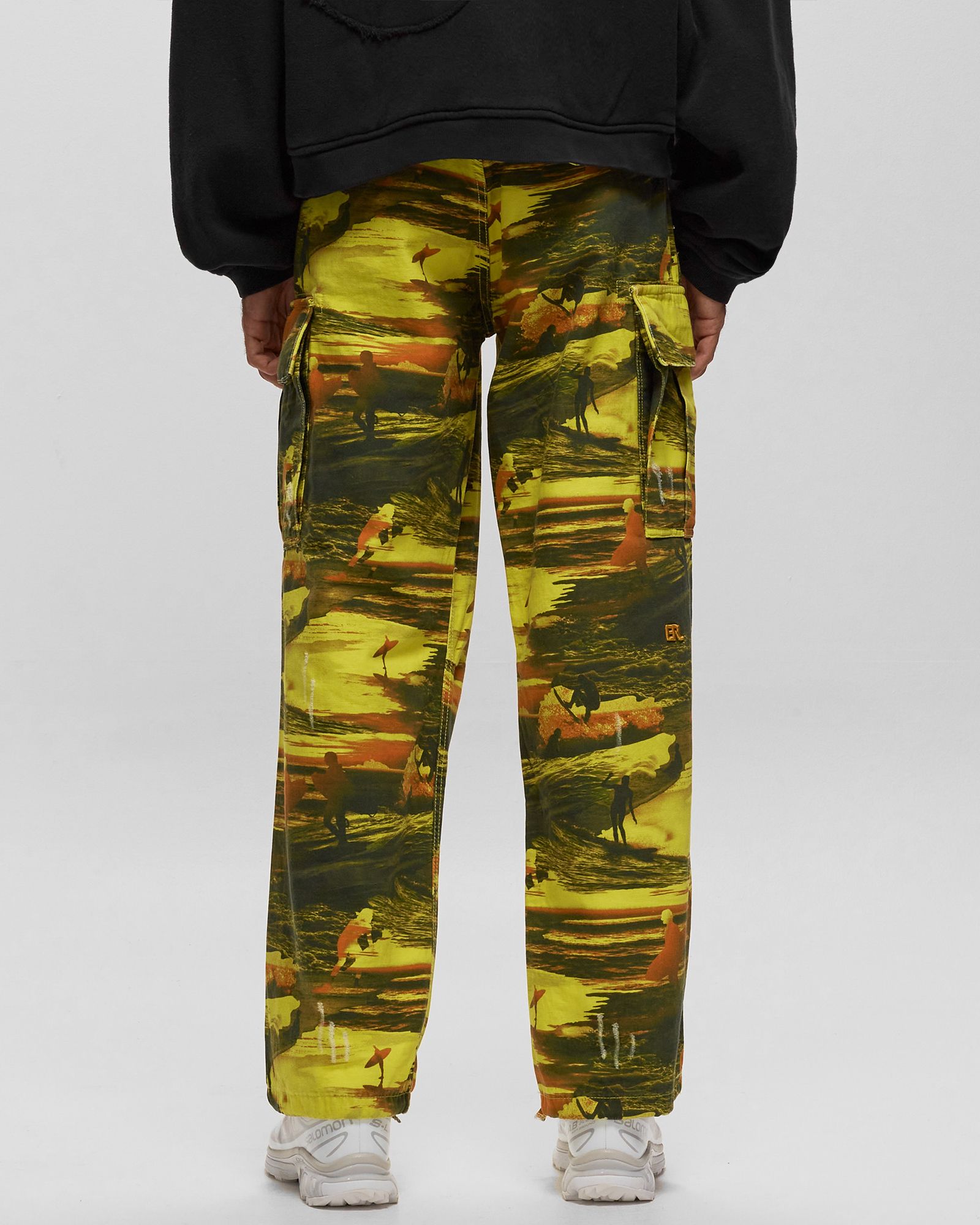 UNISEX PRINTED CARGO PANTS WOVEN