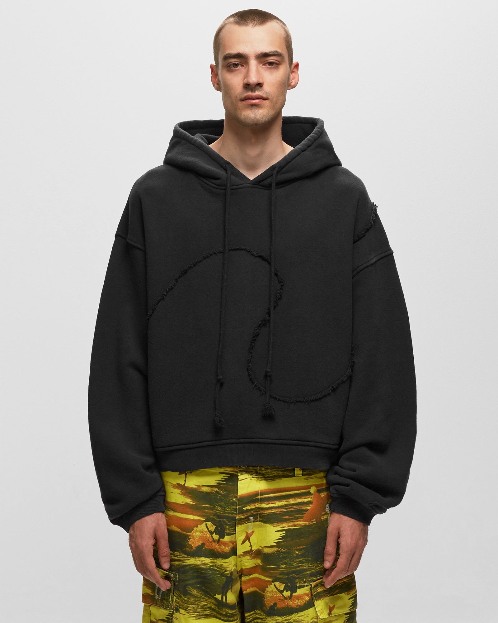 UNISEX SWIRL PREMIUM FLEECE HOODIE KNIT