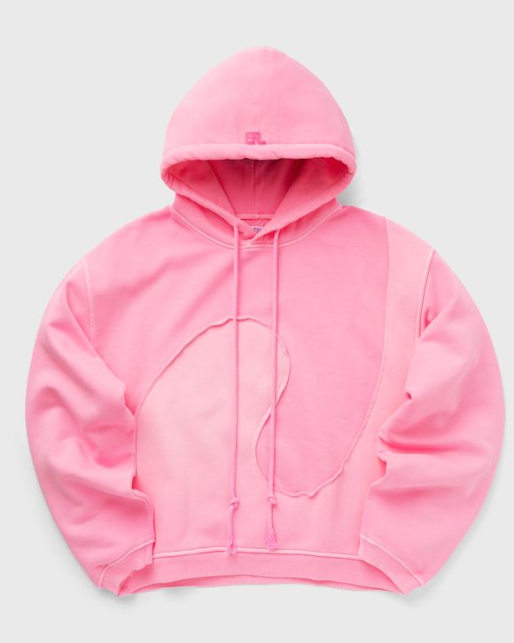 ERL UNISEX SWIRL PREMIUM FLEECE HOODIE Pink BSTN Store